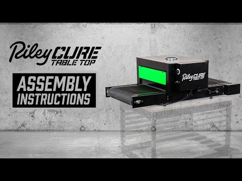 RileyCure Table Top Conveyor Dryer   – Riley Hopkins